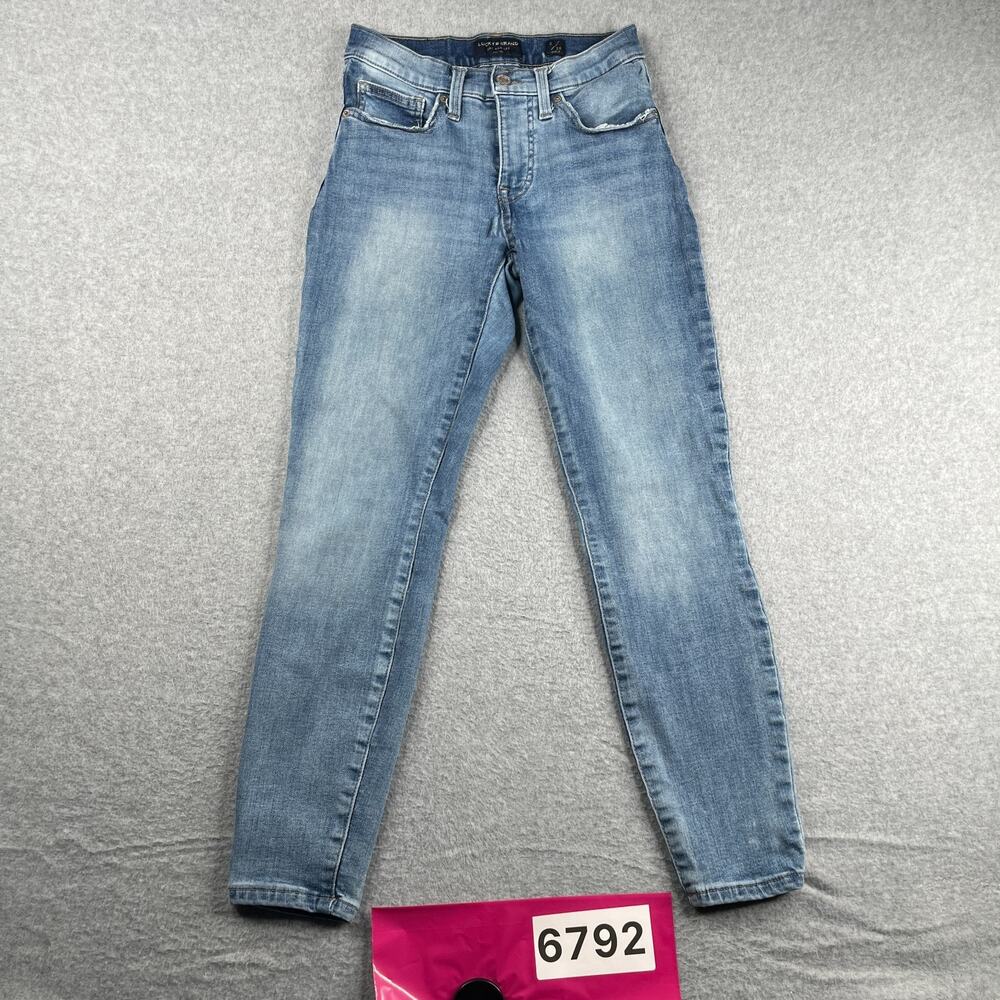 Lucky Brand Denim Jeans Womens Size 26 Ankle Casual Classic Stretch